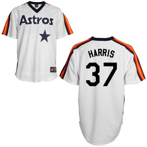 Will Harris #37 Youth Baseball Jersey-Houston Astros Authentic Home Alumni Association MLB Jersey